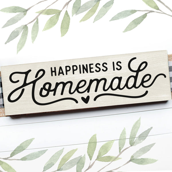 HAPPINESS IS HOMEMADE