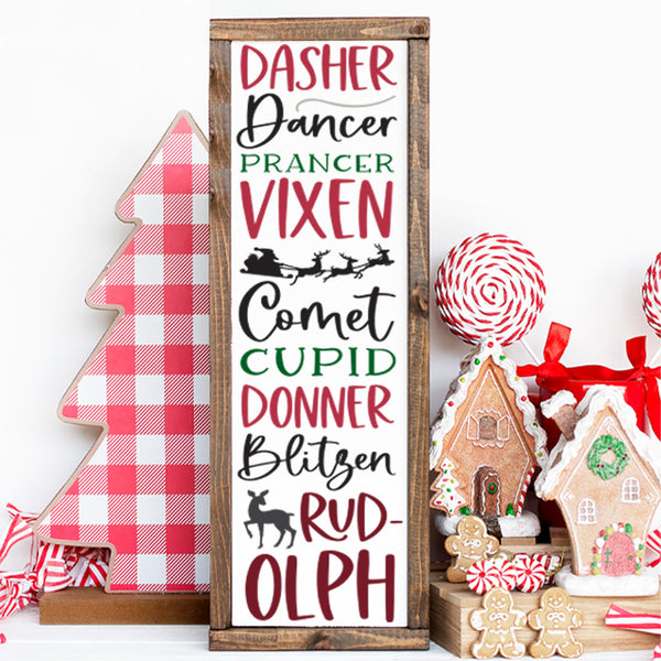 Reindeer Names with FRAME