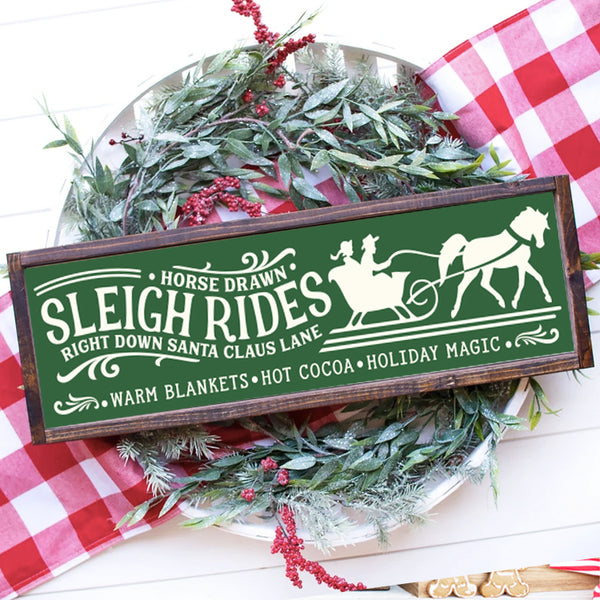 Sleigh Rides with FRAME