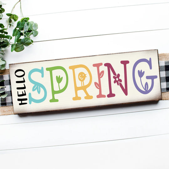 HELLO SPRING HORIZONTAL