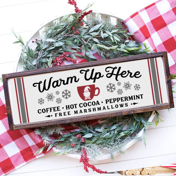 Warm Up Here with Frame