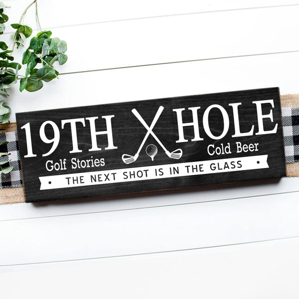 THE 19TH HOLE