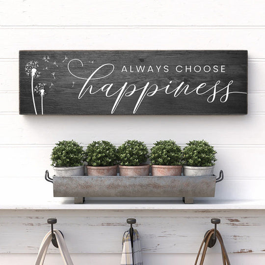 CHOOSE HAPPINESS
