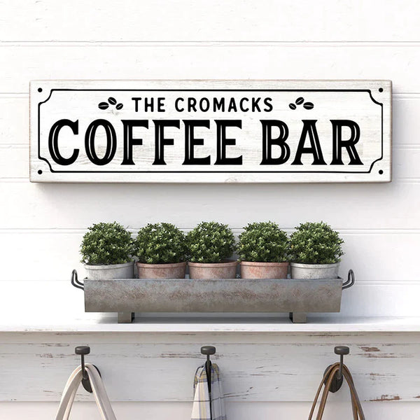 COFFEE BAR with NAME