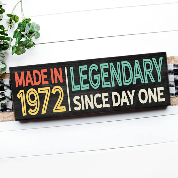 LEGENDARY - add your year