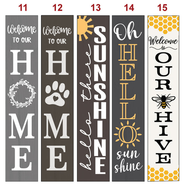 REVERSIBLE PORCH SIGN