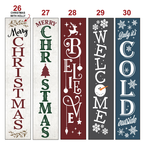 REVERSIBLE PORCH SIGN