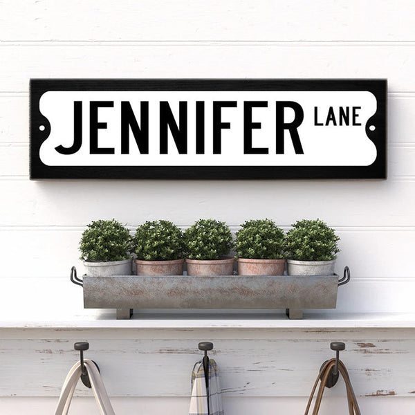 STREET NAME SIGN