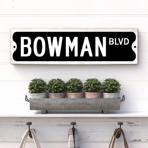 STREET NAME SIGN