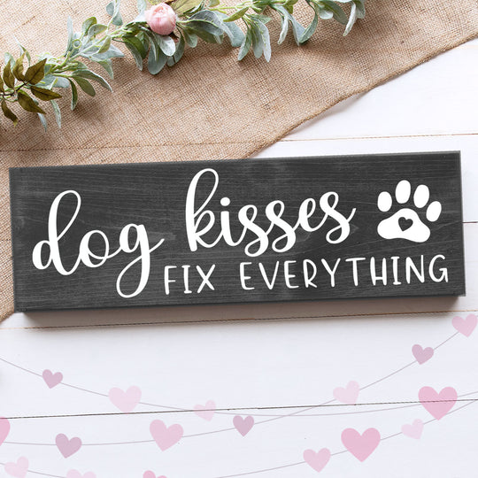 DOG KISSES