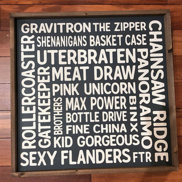 BIKE TRAILS SIGN