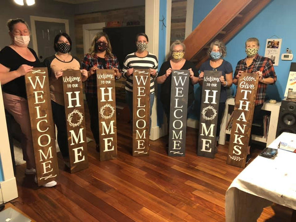 REVERSIBLE PORCH SIGN