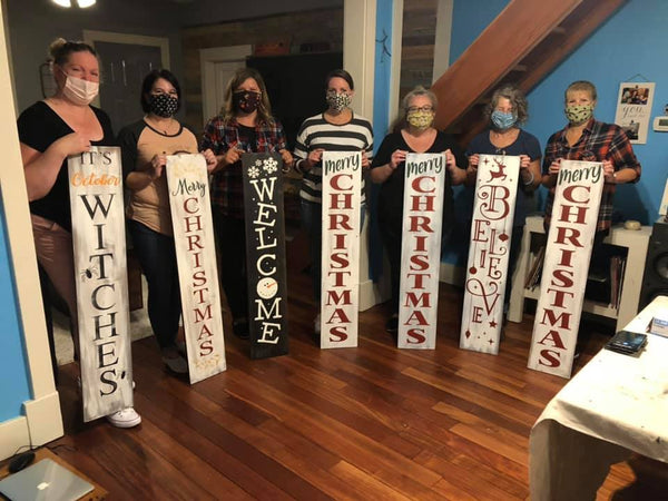 REVERSIBLE PORCH SIGN