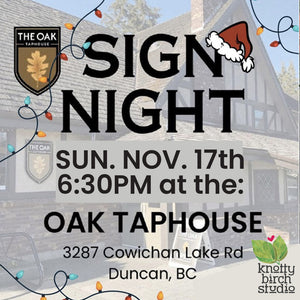 OAK TAPHOUSE SUN NOV 17th 6:30PM