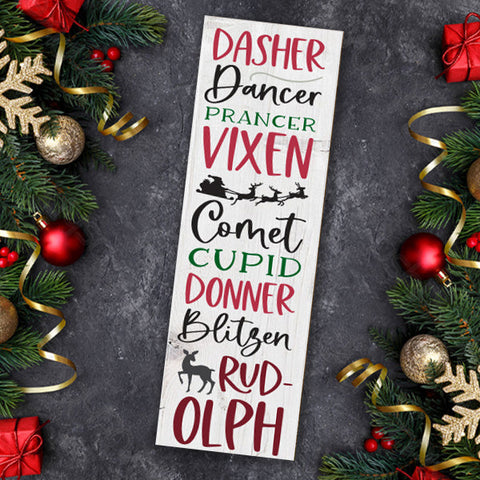 REINDEER NAMES